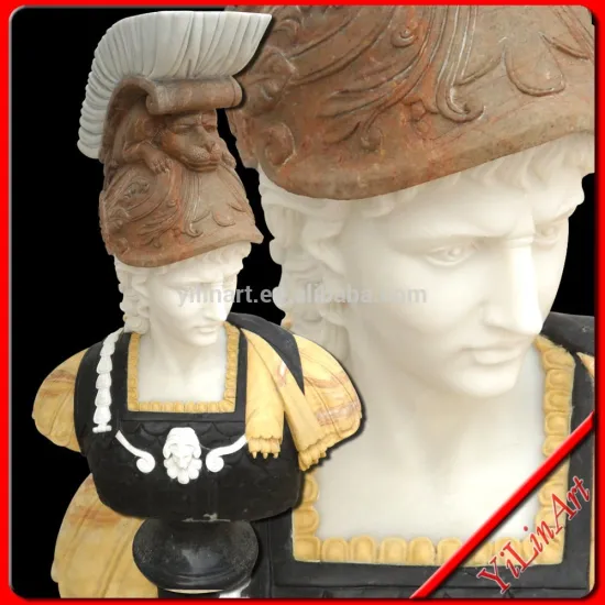 Hand Carved Marble Female Bust Statue YL-T164