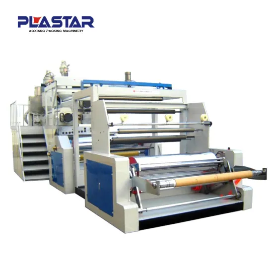 Double-layer stretch film machine Plastic film making machine