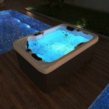 Outdoor 2 Person Hot Tub Jacuzzi: goedkope luxe acrylmassage whirlpool badkuip te koop
