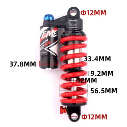 Fastace DBA53RC 265mm 550lbs MTB Bicycle Downhill Suspension Shock Absorber