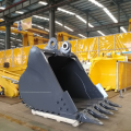 PC200 wearable heavy duty excavator rock bucket