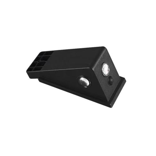 Luminaria de pared luminiscente de 3 lados