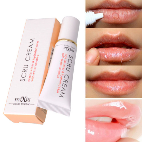 Mixiu Lip Scrub Gel Mask Lip Moisturizer Treatments Balm Removal Dead Skin Water Science lips Exfoliating Gel TSLM