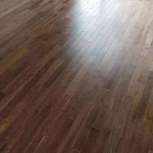 Prefinished Smooth and Brushed Natural black walnut