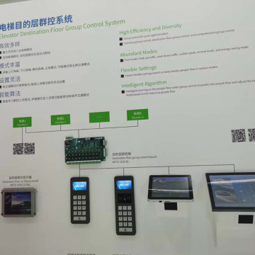 Elevator Destination Floor Group Control System