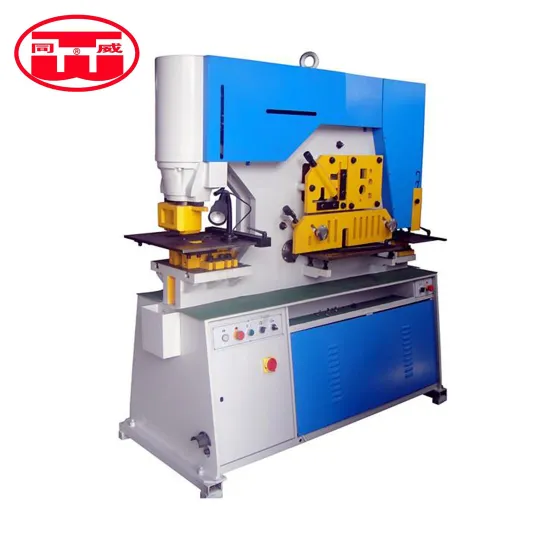 Q35y Hydraulic Sheet Metal, Steel, and Ironworker Machine for Shearing and Punching