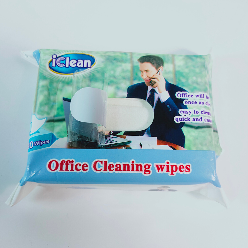 Non-woven Spunlace Material Office Cleaning Wipes