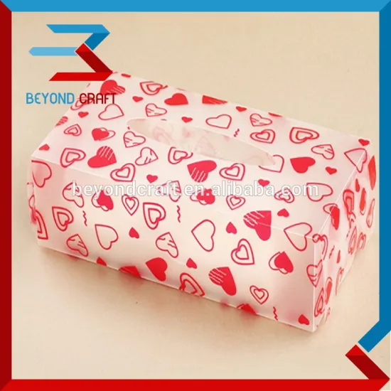 foldable clear PP foldable storage box plastic box with printing