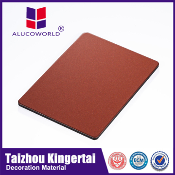 Alucoworld Nano material self-cleaning 4mm aluminum composite sheet