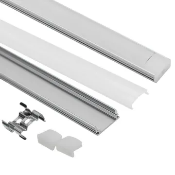 Aluminum Profile Supplier for 1 Meter LED Strip Spot Light LED Housing Linear Aluminium Profile