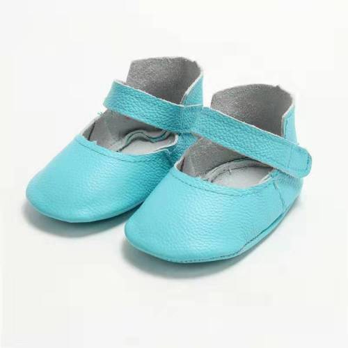 wholesale Chaussure princesse bébé à semelle souple en cuir véritable