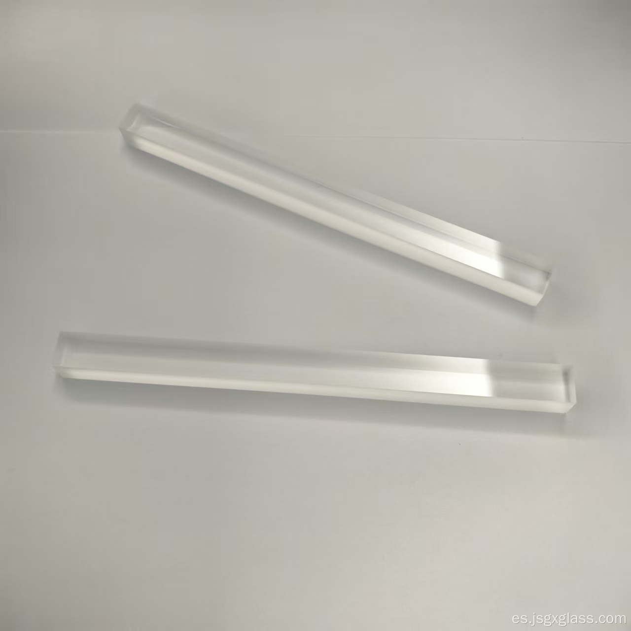 Bk7 K9 Tubos de vidrio óptico Guía de luz Vidrio de varilla