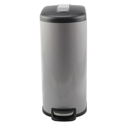 Household Metal Pedal Bin with Plastic Bucket