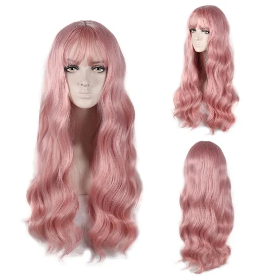 Fashion Heat Resistant Short Wig Fiber Curly Wholesale French Curls Bundles For Braids Extension Braiding Synthetic Hair Wigs