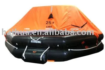 Throw-over Infatable Life raft for 20 Persons