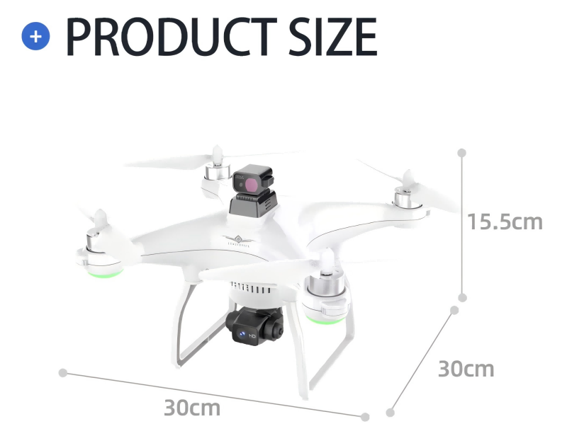 Long Distance Brushless Motor FPV RC Quadcopter 22