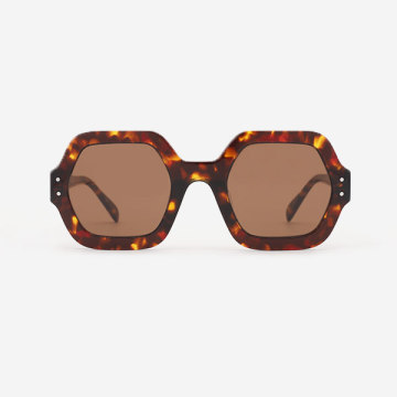 Polygon Ultra-thin Acetate Women's Optical Frames