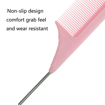 Wide Tooth Comb Pointed tail carbon comb Factory