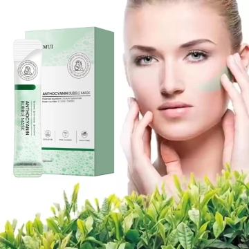 Dr. NL Anthocyanin Bubble Mask for Radiant Skin: Cleans Pores & Exfoliates
