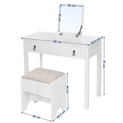 Bedroom Furniture Wood Make-up Table Dressing Table