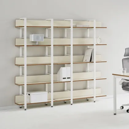 Industrial Bookshelf - Slim Depth home office