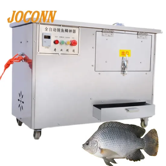 Industrial Fish Washer: Silver Carp and Snakehead Fish Scale Remover Machine