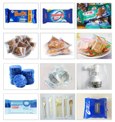 High Speed Horizontal Snack Food Packing Line for Crackers and Cakes