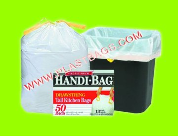 2014 top seller PE drawstring plastic bags