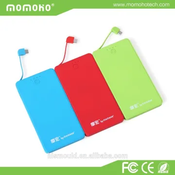 Momoho Unique Fashion Portable Power Bank 4000mAh, Universial USB Power Bank