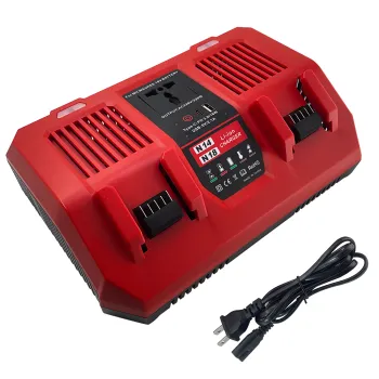 Dual Channel Charger Inverter with Multi-Function Output for Makita 14.4V/18V DC AC USB Battery Charger