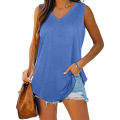 Women's European and American V-Neck Top T-Shirt