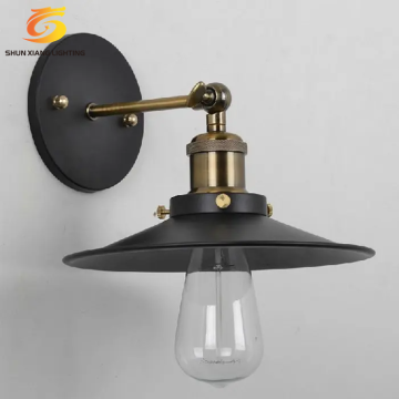 Hot Selling Adjustable Vintage Industrial Wall Lamp with Edison Bulb