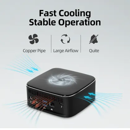 High performance single port mini gaming computer