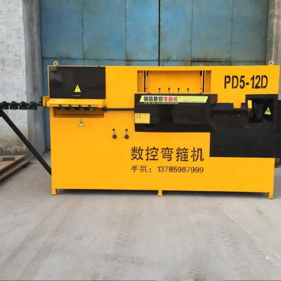 Automatic Steel Wire Rebar Bending, Straightening, and Cutting Machine