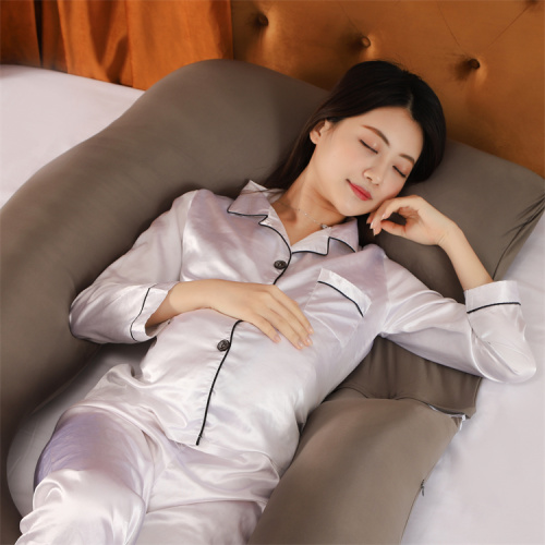 Cooling fabric Full Body U Shaped Pregnancy Pillow