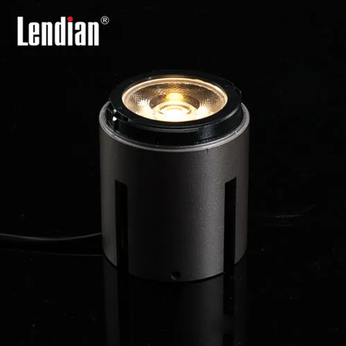 Hot Sale Black Round Office Illumination Decor 15W-40W COB Downlight Recessed Light