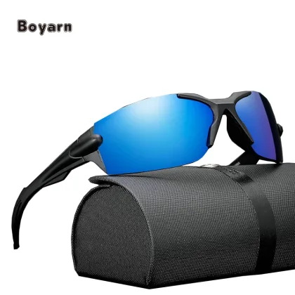 Boyarn Custom Outdoor Windproof Bike Cycling Sun Glasses - Polarized Sports Sunglasses
