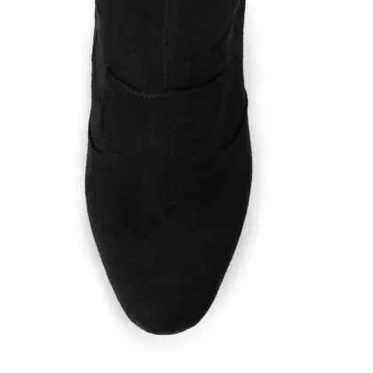 black wine red women long sexy boots