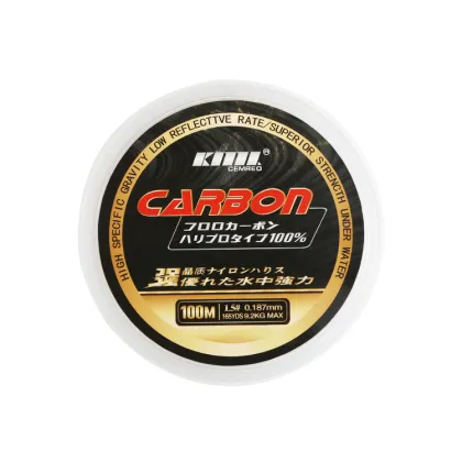 NEWBILITY Individual Package Pure Carbon Transparent Fishing Line