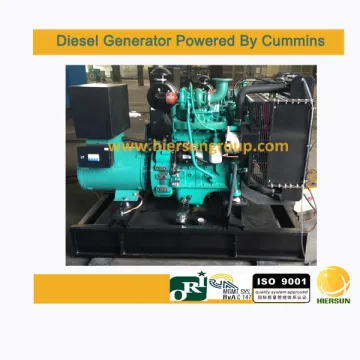 Powered by Cummins Diesel Generator 60hz 36kw/45kva