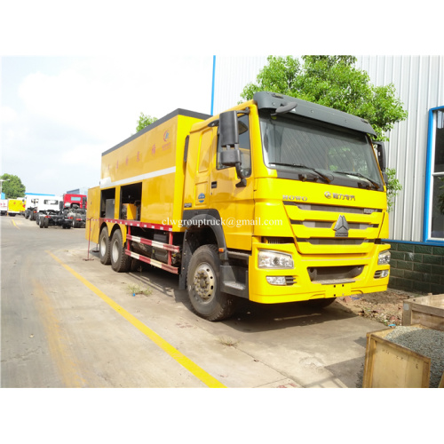 Xe tải phân phối nhựa đường 6x4 LHD Road