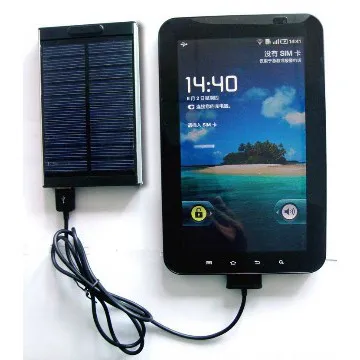 high quality solar mobile charger 4000mah for tablet PC