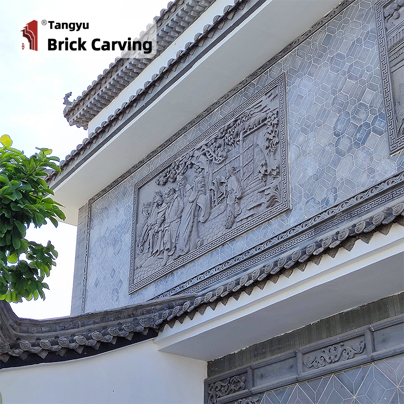 Character Story Relief Mural