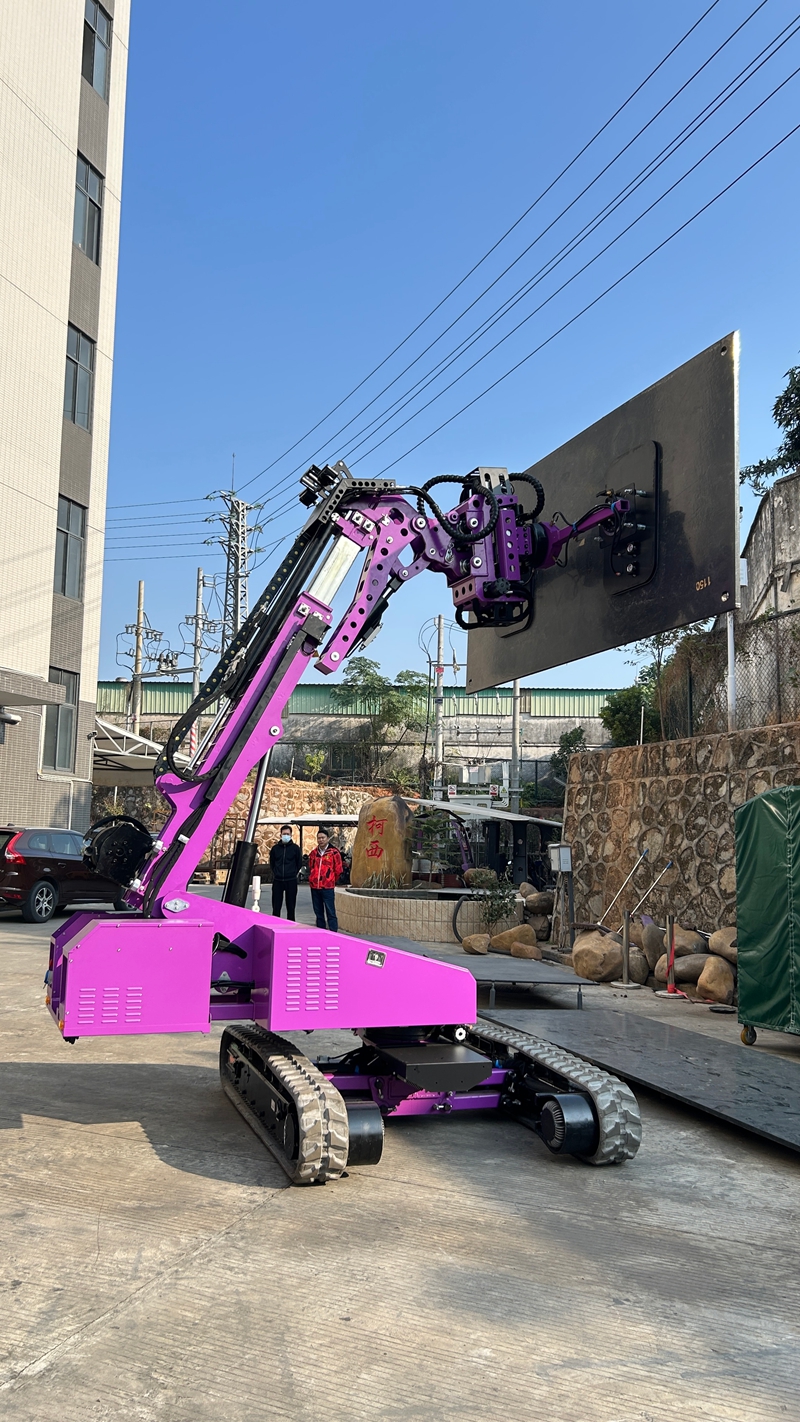 glass lifting manipulator with track2 glass lifting manipulator with track2