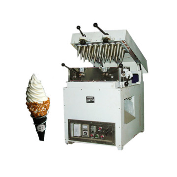 Máquina de fazer copos de waffle de casquinha de sorvete elétrica