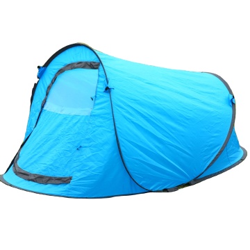 Wind Valley Pop Up Automatic Pole Tent for Family Camping Outdoors