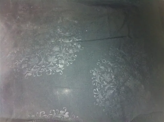 Polyester Emboss Twill fabric for home textile