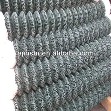 PVC Coated / Hot Dipped Galvanized Chain Link Fence, Chain Link Mesh