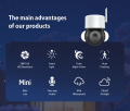 3MP PTZ IP Wireless Camera Tuya Smart CCTV