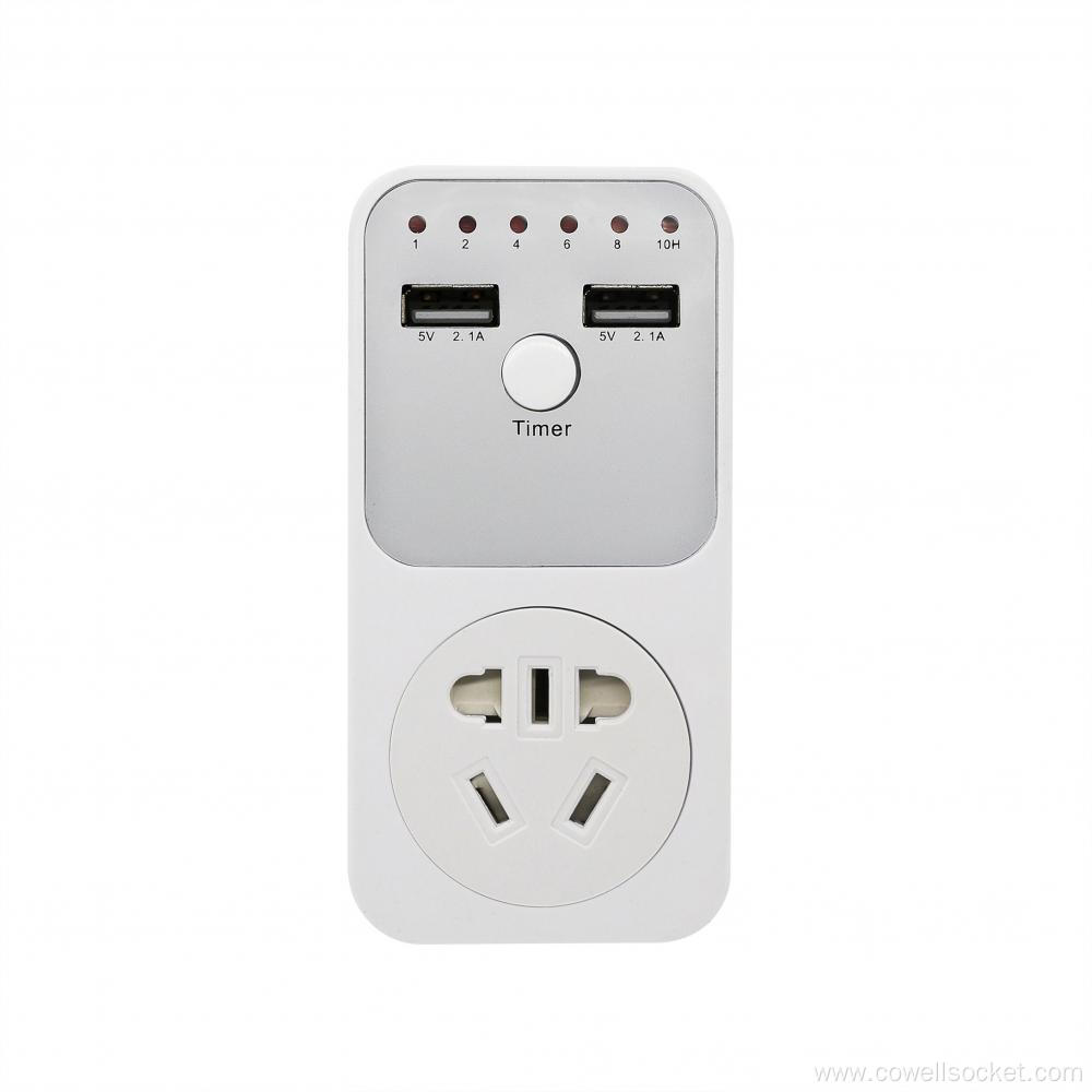 USB Countdown timer socket with CN Plug